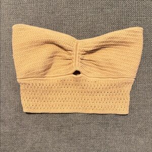 American Eagle Outfitters Beige Knit Top